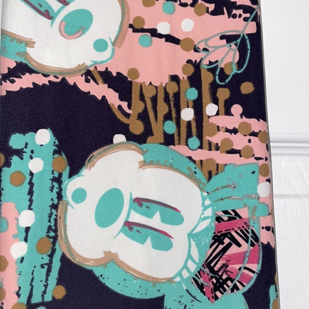 ✨LuLaRoe Disney Mickey Mouse Limited Edition One Size Leggings - Picture 2 of 6